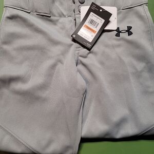Under Armour Gray Athletic Pants YSM